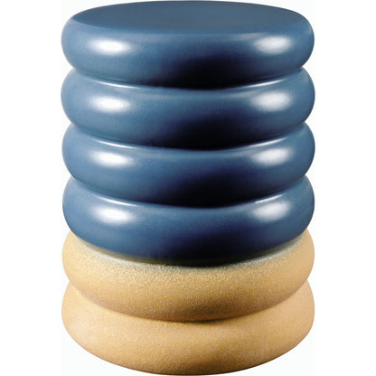 Bizen End Table- 538734 by Surya in glazedglazed. Made from ceramic in a modern style.