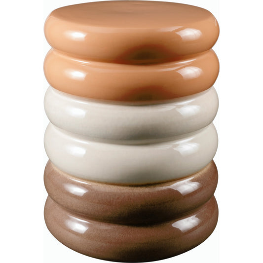 Bizen End Table- 538734 by Surya in glazedglazed. Made from ceramic in a modern style.