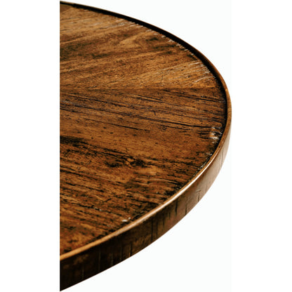 Casual Accents Country Walnut End Table by Jonathan Charles in brown and country farmhouse walnut. Made from acacia in a rustic style.