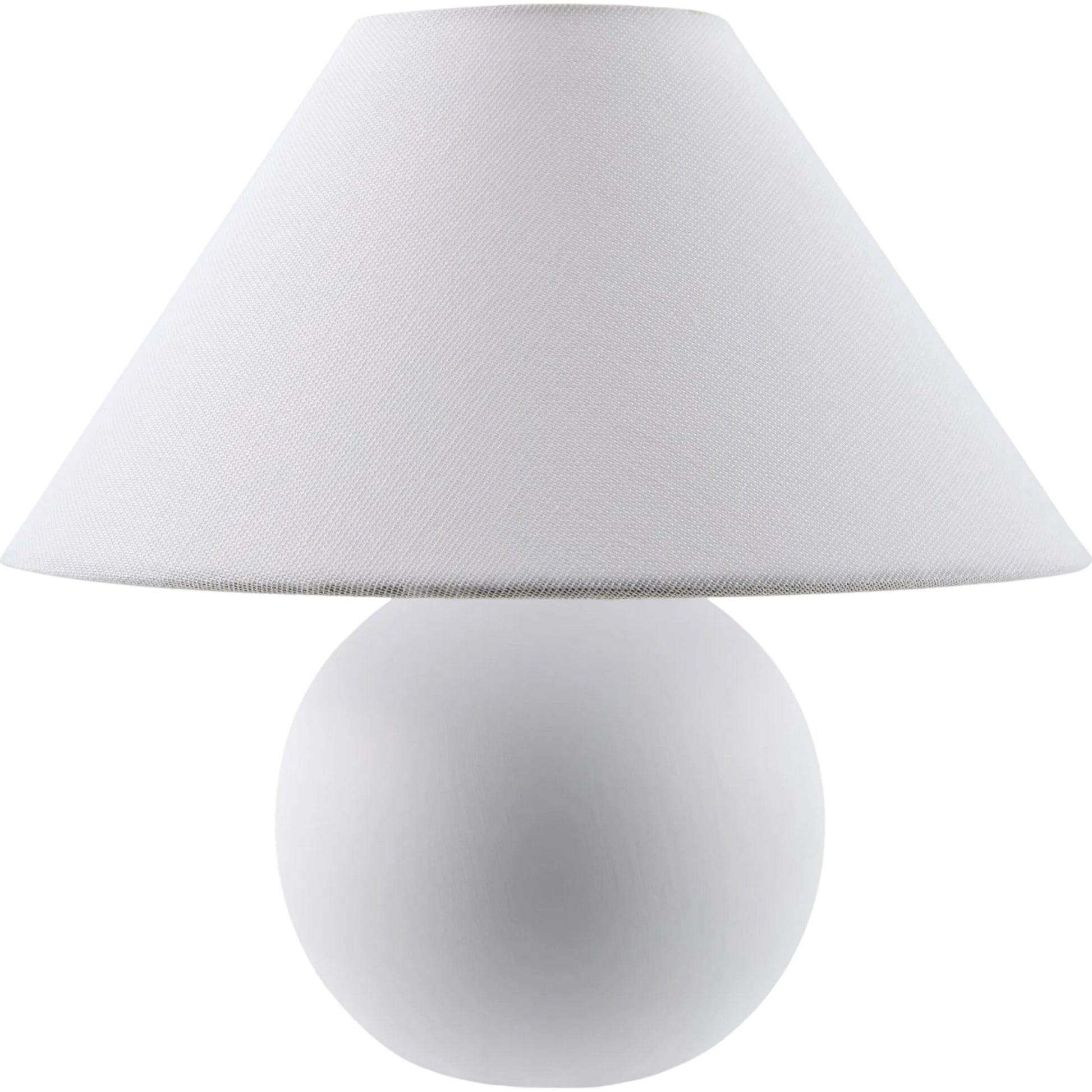 Bajo Accent Table Lamp by Livabliss in painted. Made from ceramic, linen, polyester in a unique style.