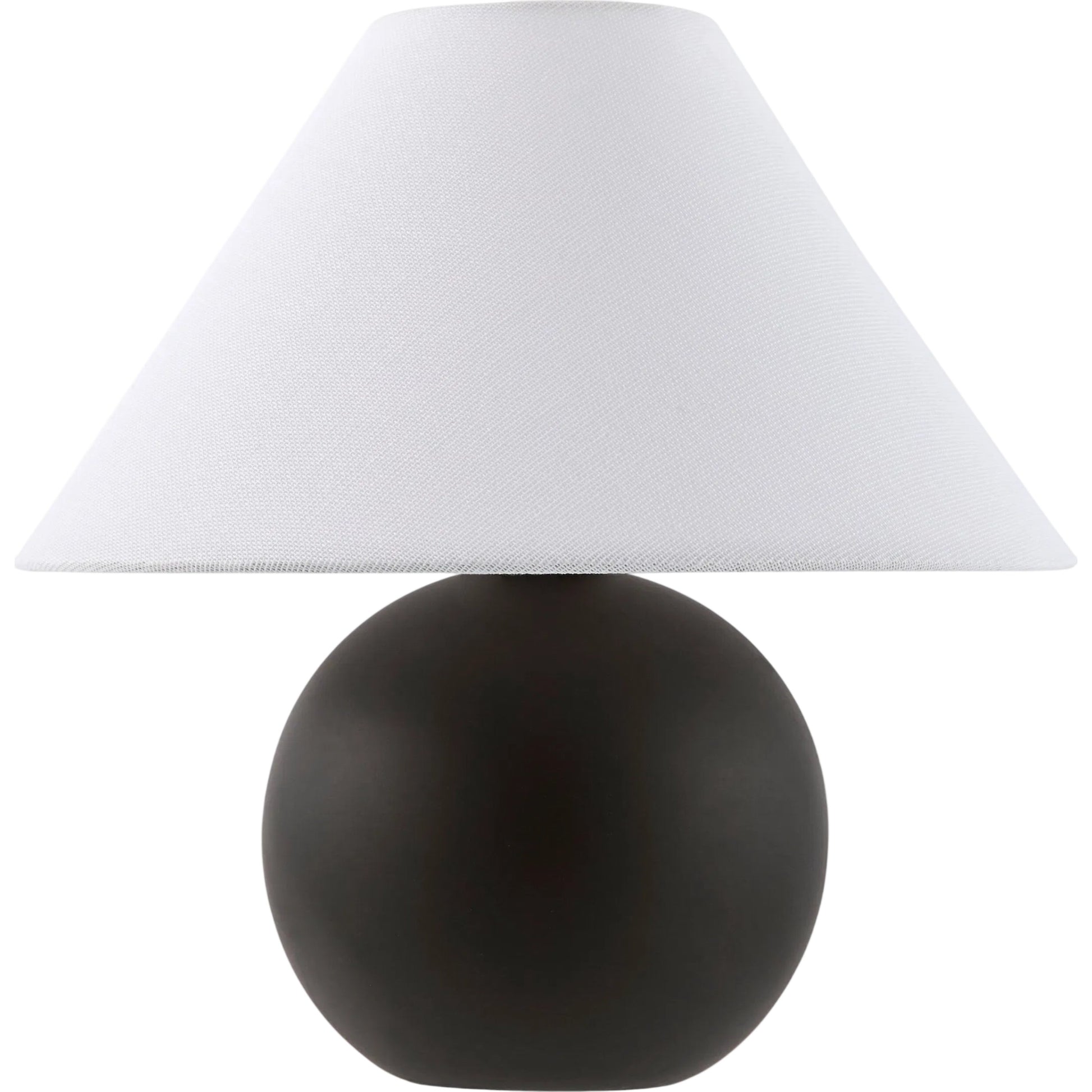 Bajo Accent Table Lamp by Livabliss in painted. Made from ceramic, linen, polyester in a unique style.