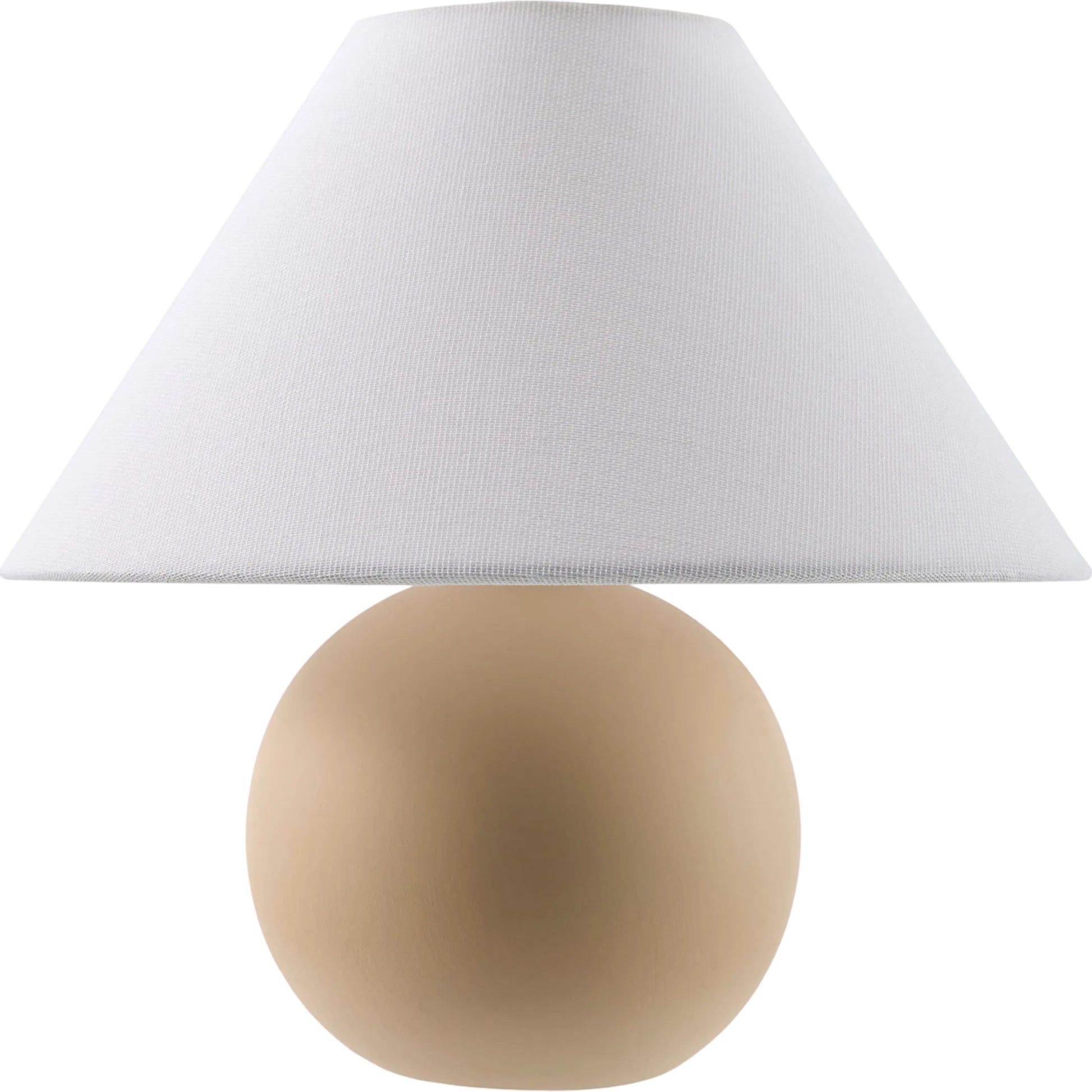 Bajo Accent Table Lamp by Livabliss in painted. Made from ceramic, linen, polyester in a unique style.