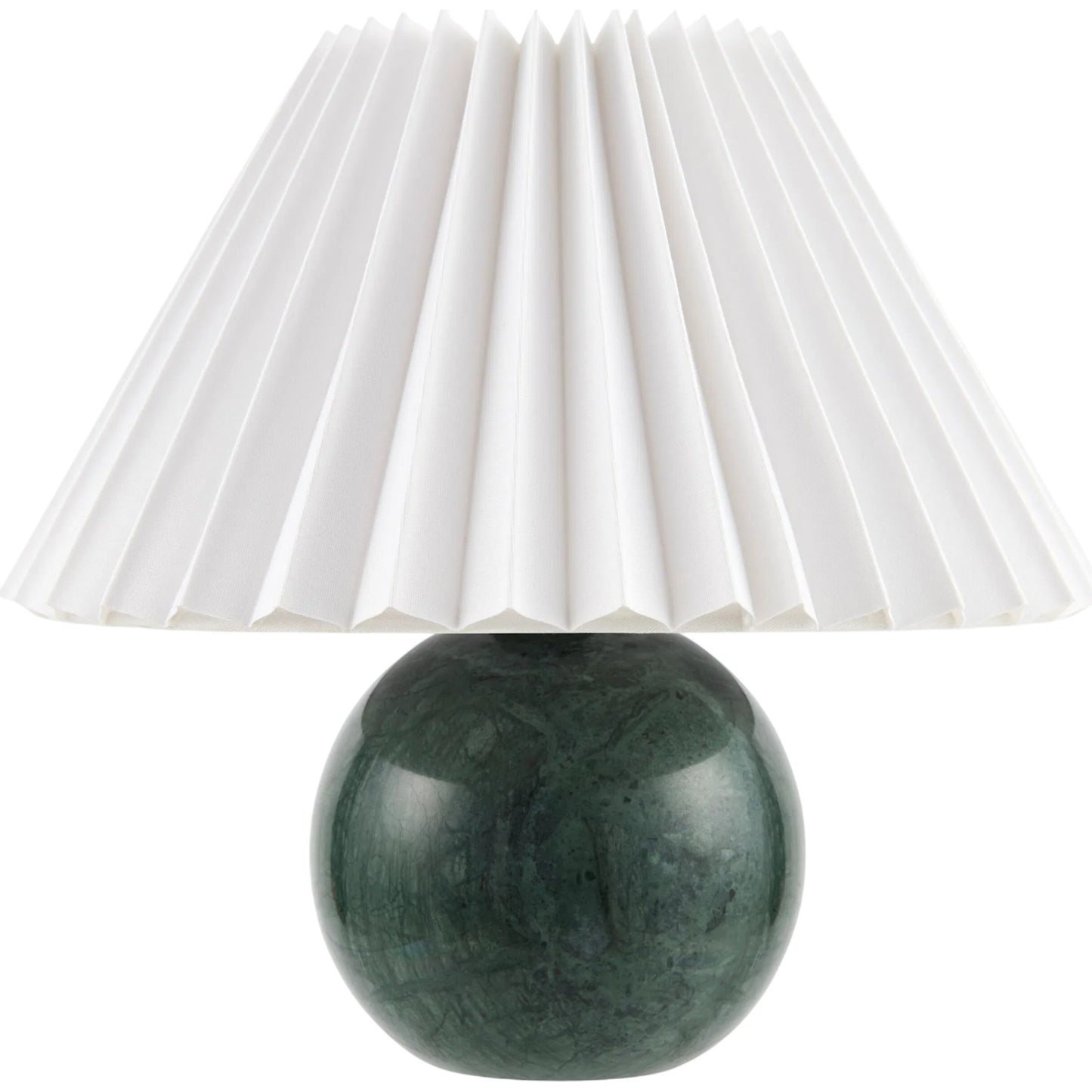 001 SI-2529881 | Primary Silo | Bajo Travertine Accent Table Lamp with Pleated Shade by Livabliss in brown and painted. Made from travertine, linen, polyester in a unique style.