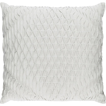 Baker Pillow - 16885 by Surya. Made from 50% cotton, 50% linen in a modern style.