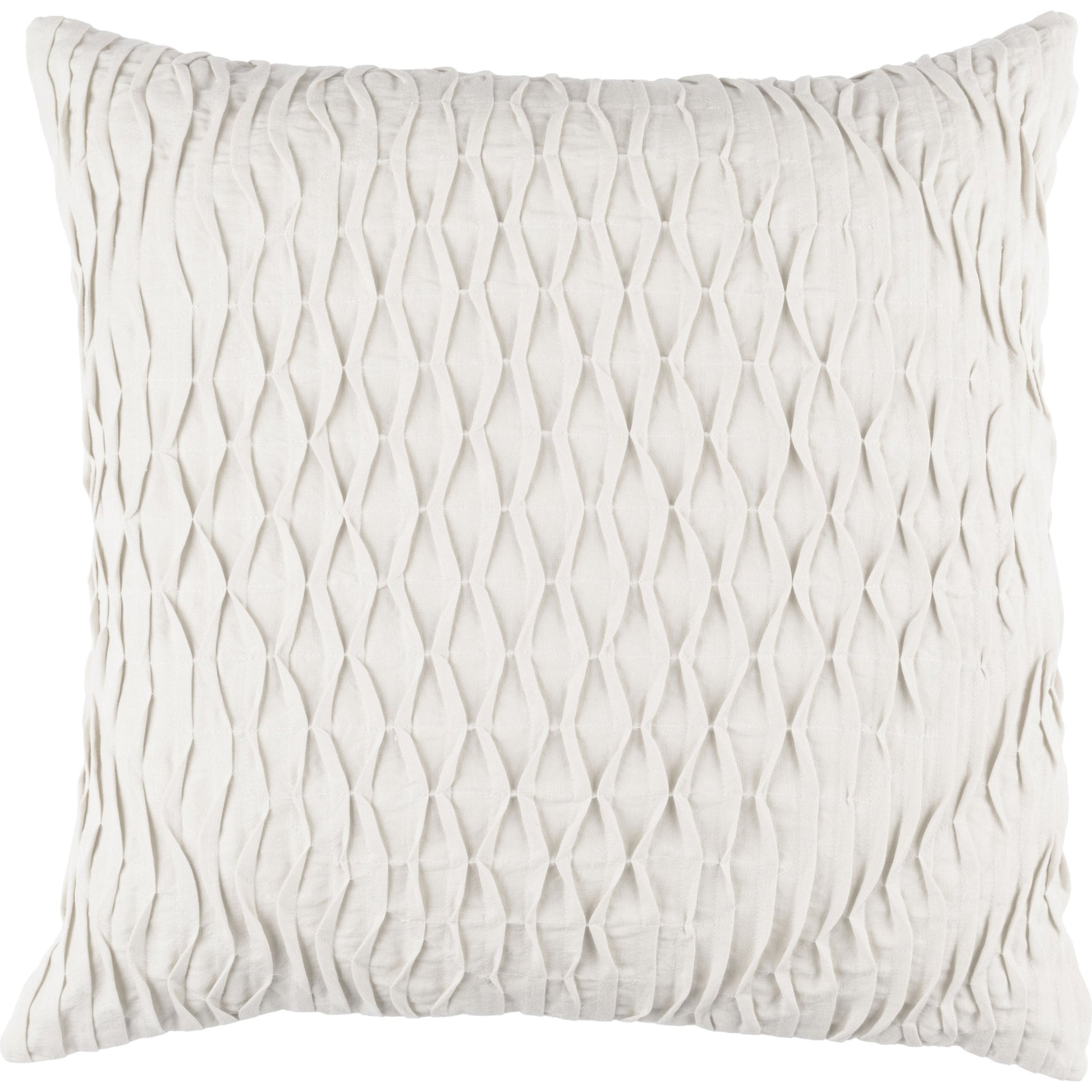 Baker Pillow - 16885 by Surya. Made from 50% cotton, 50% linen in a modern style.