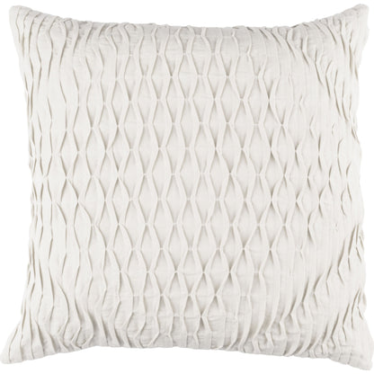 Baker Pillow - 16885 by Surya. Made from 50% cotton, 50% linen in a modern style.