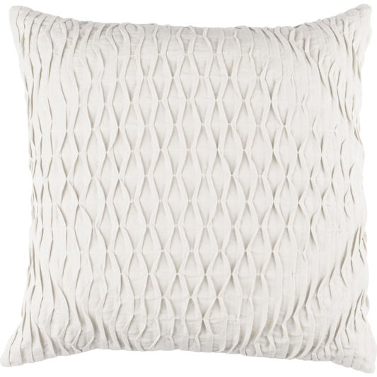 Baker Pillow - 16885 by Surya. Made from 50% cotton, 50% linen in a modern style.