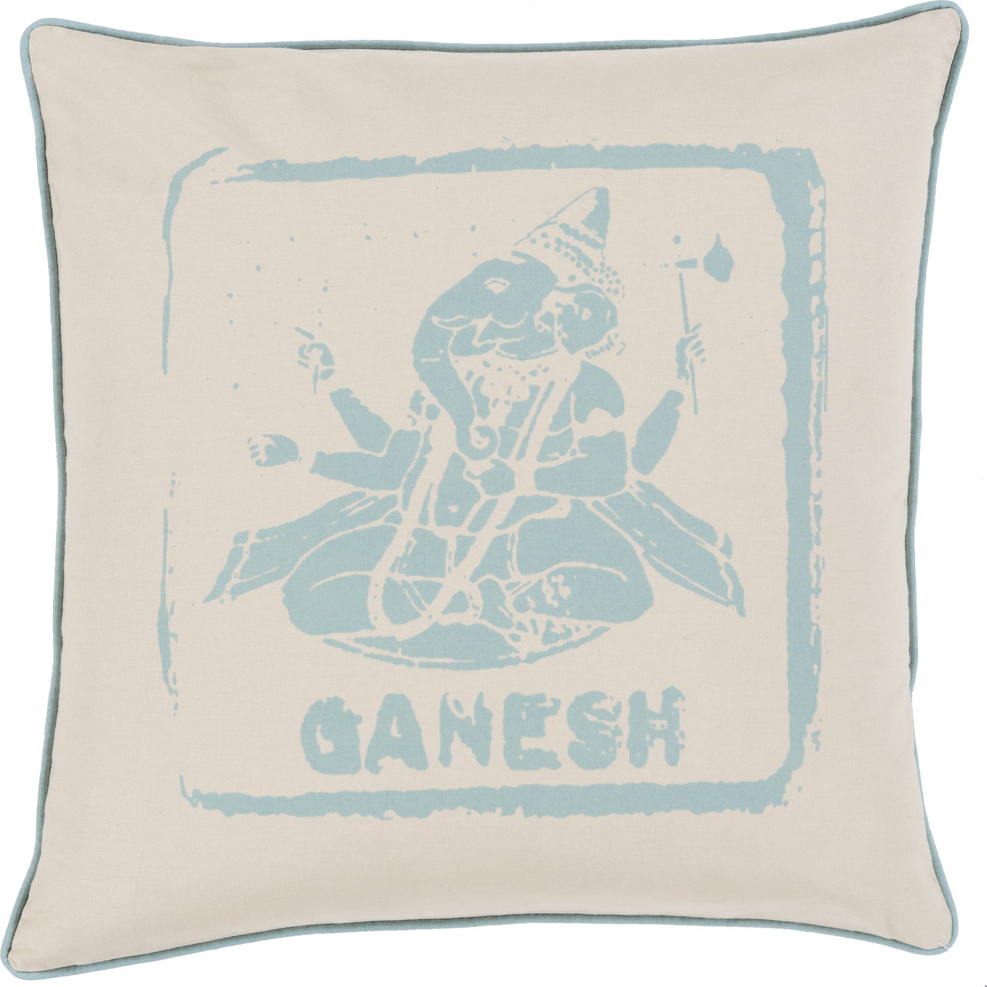 Big Kid Blocks Pillow - 13570 by Surya. Made from 100% cotton in a eclectic & global style.