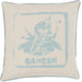 Big Kid Blocks Pillow - 13570 by Surya. Made from 100% cotton in a eclectic & global style.