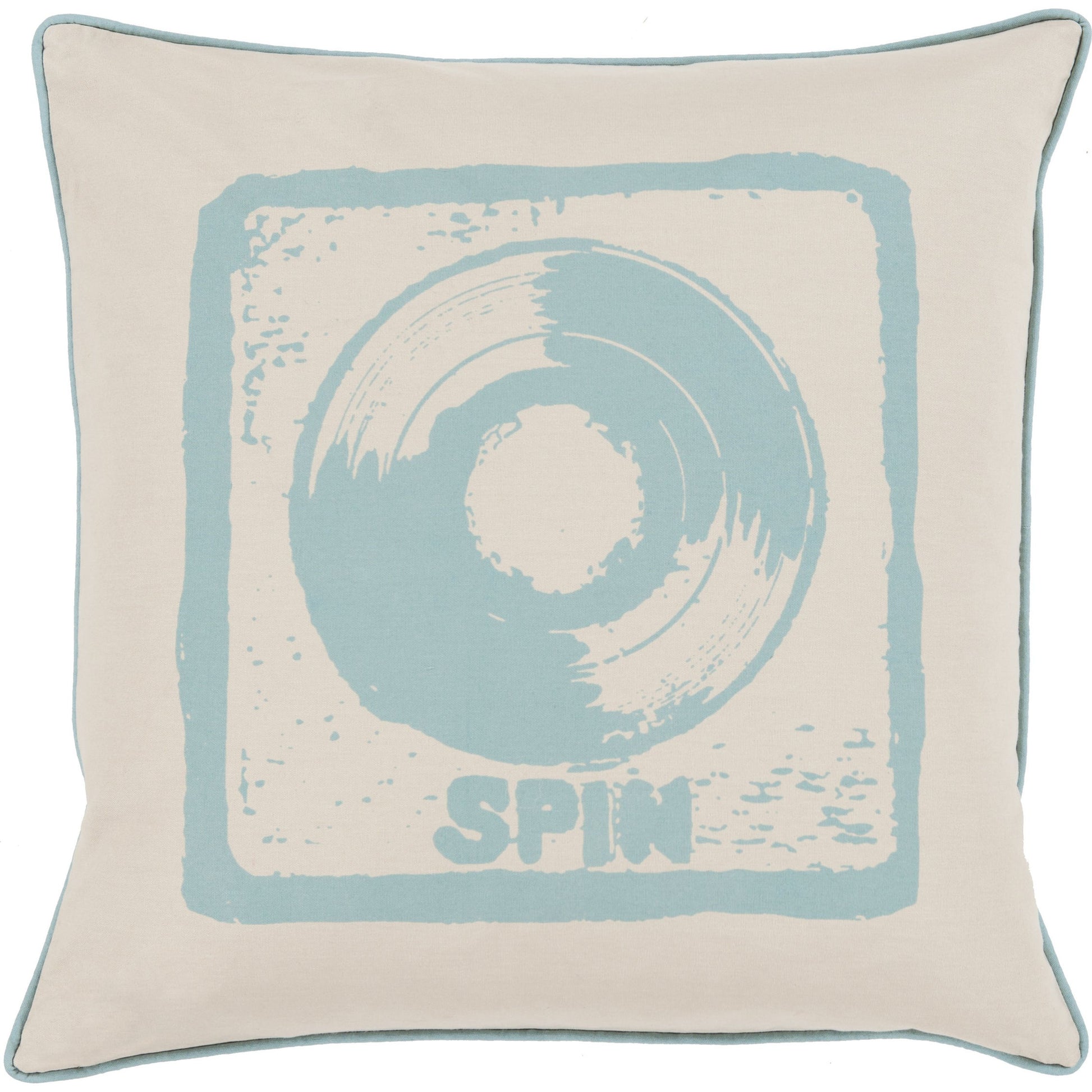 Big Kid Blocks Pillow - 13571 by Surya. Made from 100% cotton in a modern style.