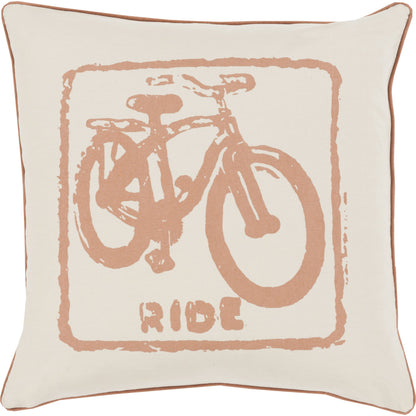 Big Kid Blocks Pillow - 13572 by Surya. Made from 100% cotton in a modern style.