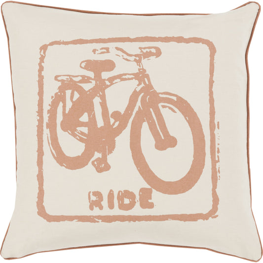 Big Kid Blocks Pillow - 13572 by Surya. Made from 100% cotton in a modern style.