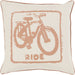 Big Kid Blocks Pillow - 13572 by Surya. Made from 100% cotton in a modern style.