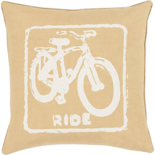 Big Kid Blocks Pillow - 13572 by Surya. Made from 100% cotton in a modern style.