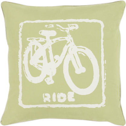 Big Kid Blocks Pillow - 13572 by Surya. Made from 100% cotton in a modern style.
