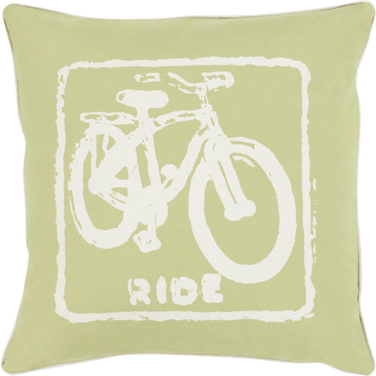 Big Kid Blocks Pillow - 13572 by Surya. Made from 100% cotton in a modern style.