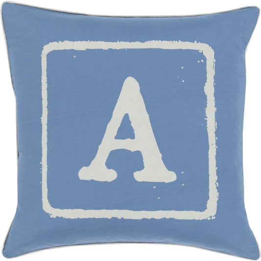 Big Kid Blocks Pillow - 13573 by Surya. Made from 100% cotton in a modern style.