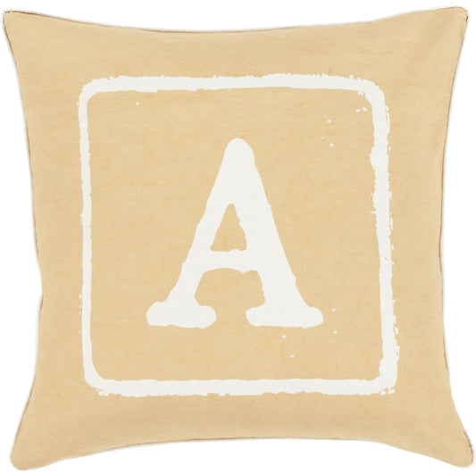 Big Kid Blocks Pillow - 13573 by Surya. Made from 100% cotton in a modern style.