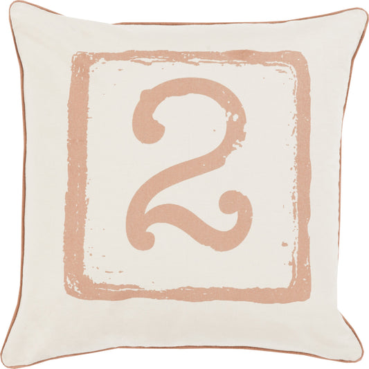 Big Kid Blocks Pillow - 13576 by Surya. Made from 100% cotton in a modern style.