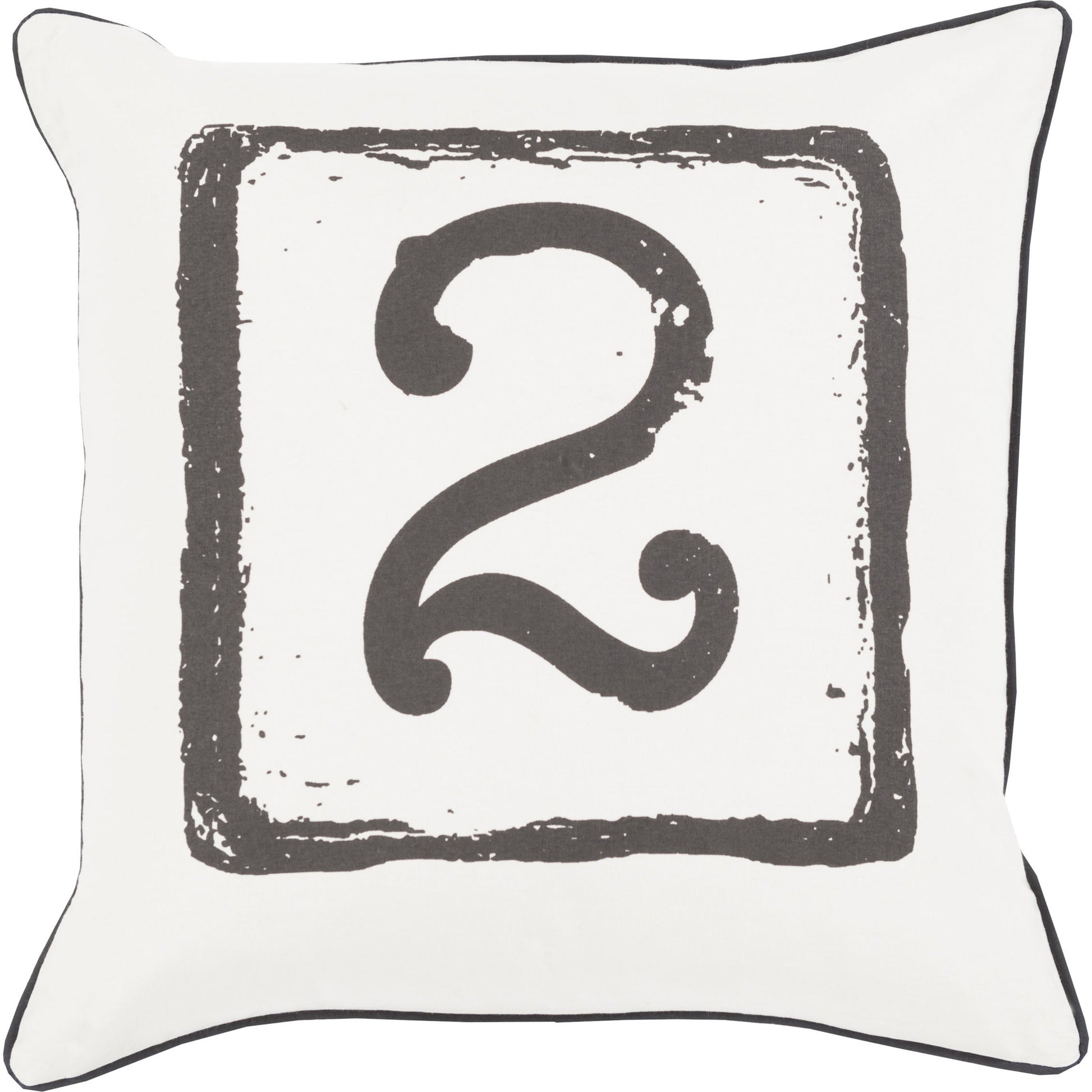 Big Kid Blocks Pillow - 13576 by Surya. Made from 100% cotton in a modern style.