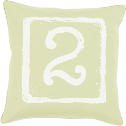 Big Kid Blocks Pillow - 13576 by Surya. Made from 100% cotton in a modern style.