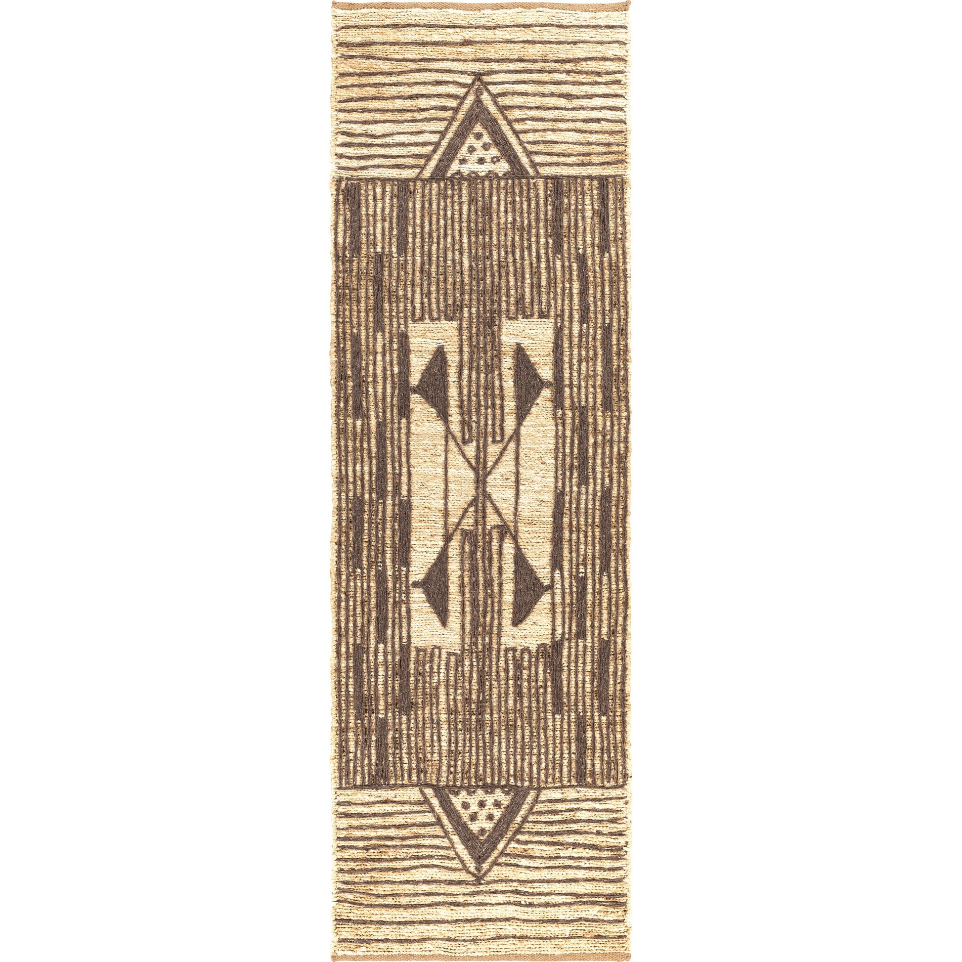 Brookwood BKD-2300 Rug by Surya in wheat, charcoal. Made from 85% jute, 15% wool in a unique style.