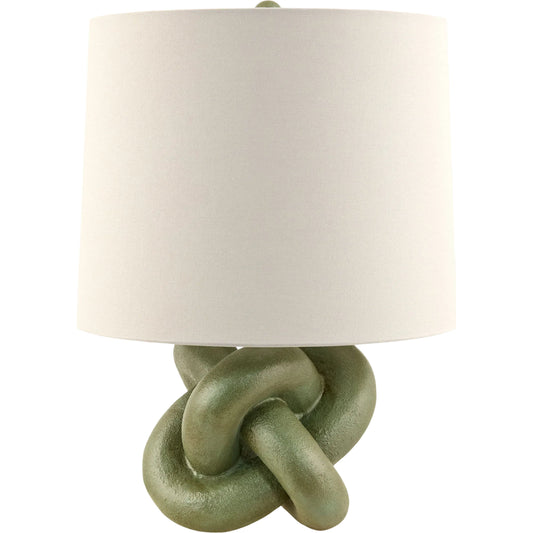 Burkina Accent Table Lamp by Livabliss. Made from resin, linen, plastic in a unique style.