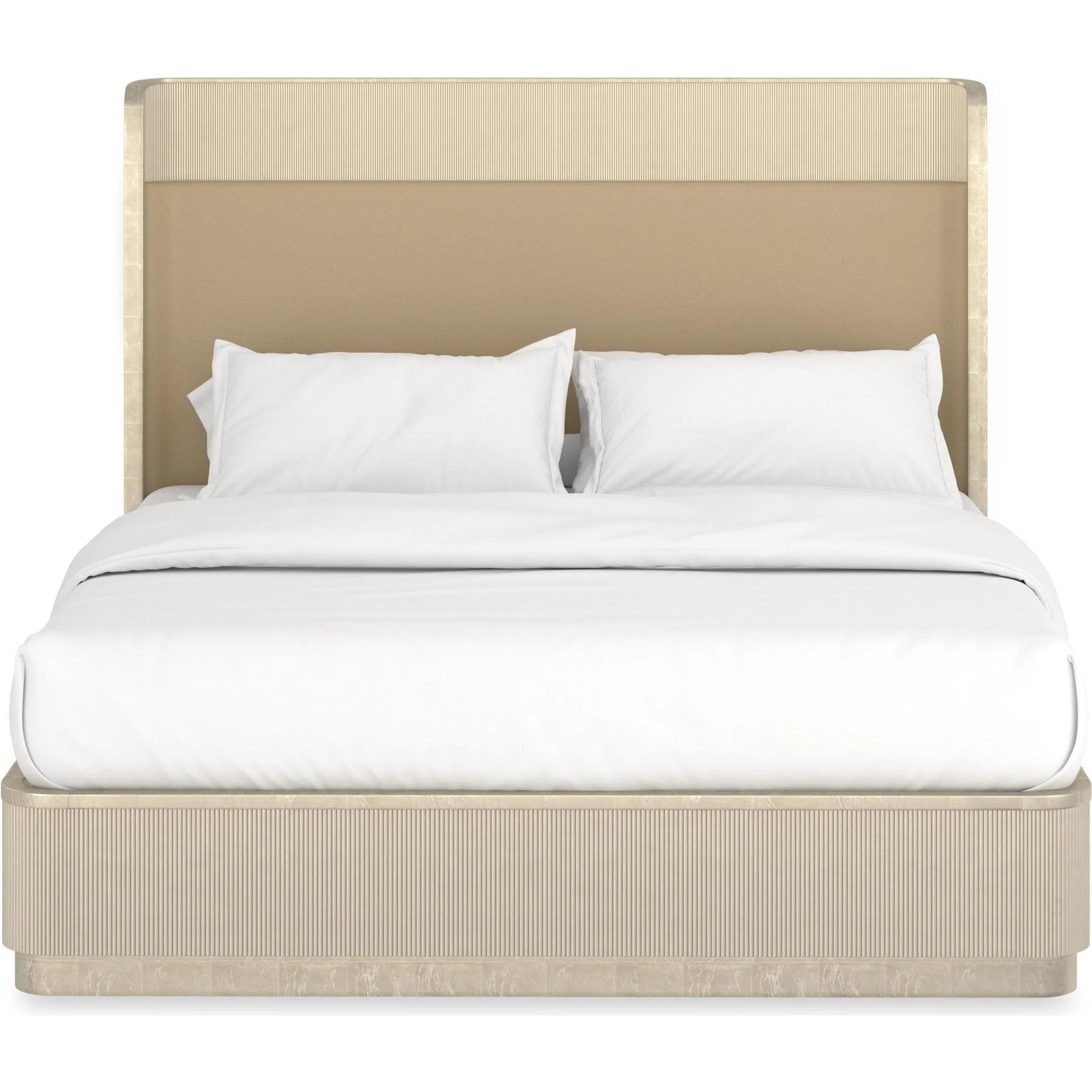 Fall in Love Bed by Caracole. Made from birch in a transitional style.