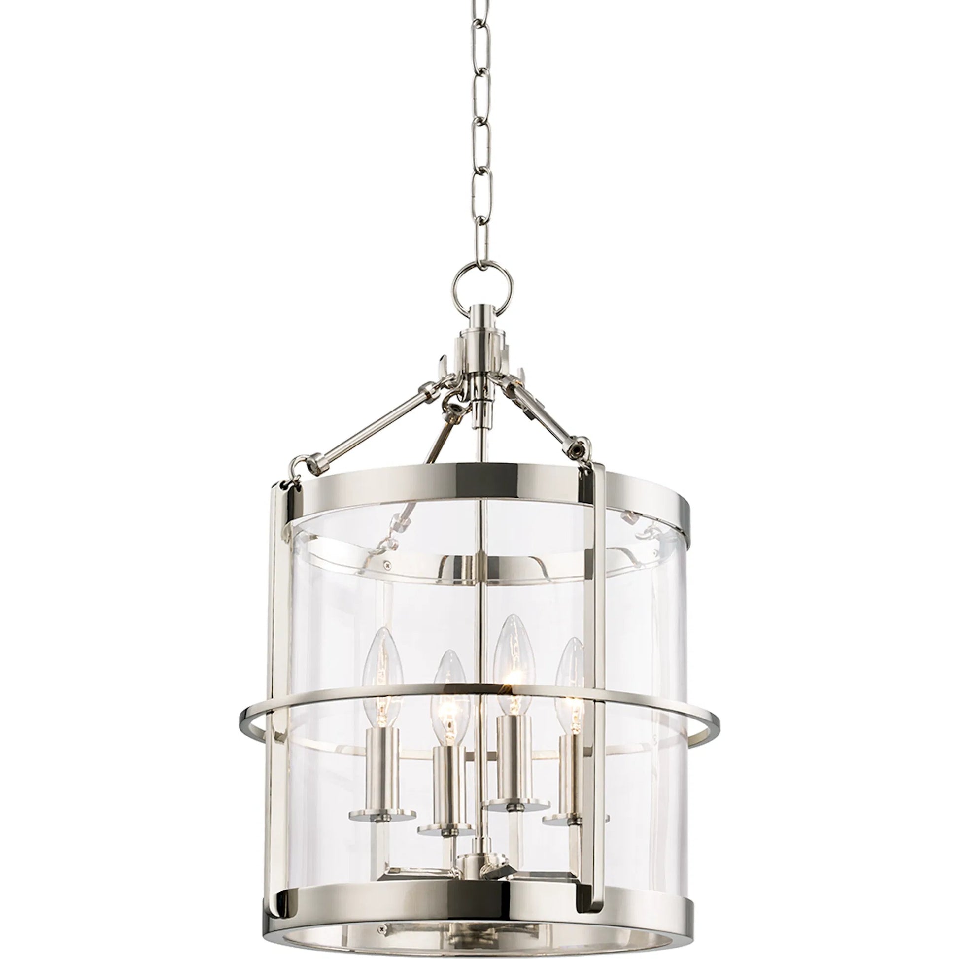Ren Pendant by Hudson Valley. Made from steel in a modern style.