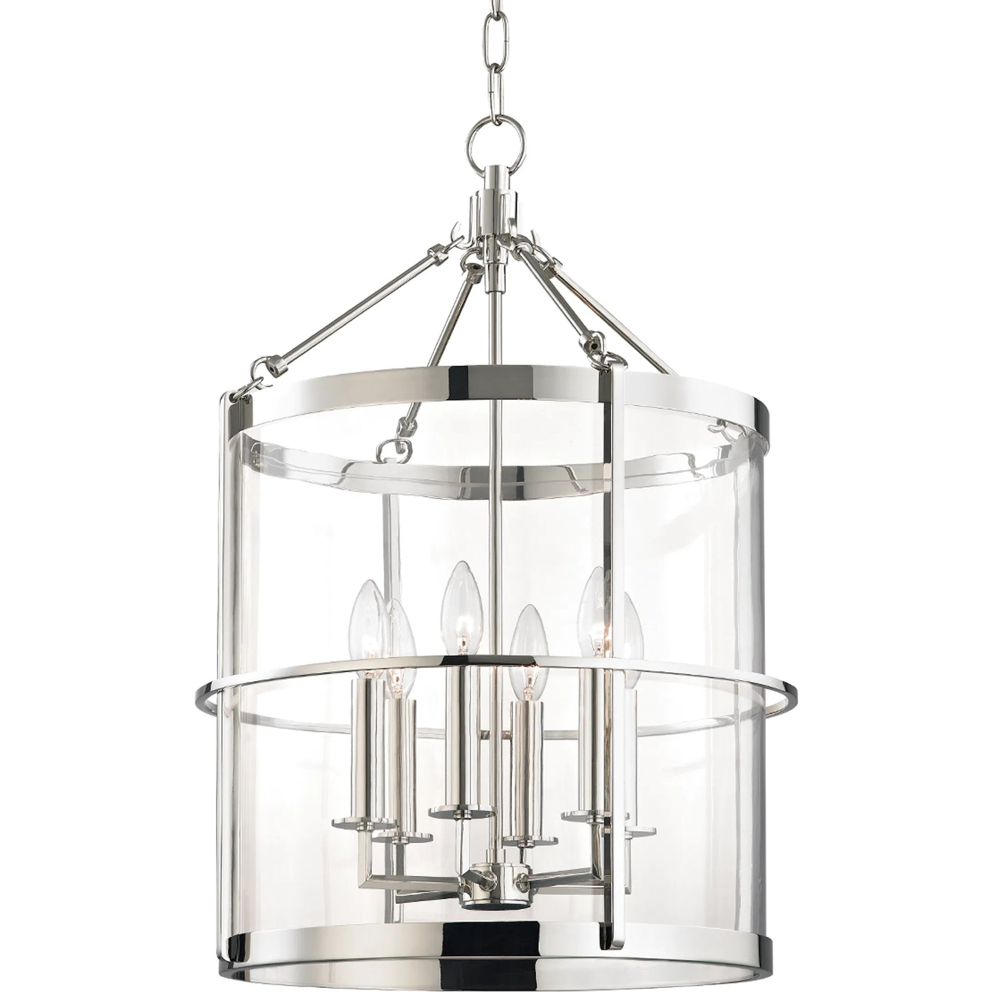 Ren Pendant by Hudson Valley. Made from steel in a modern style.