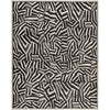 Cream, Dark Brown / 2' x 3'