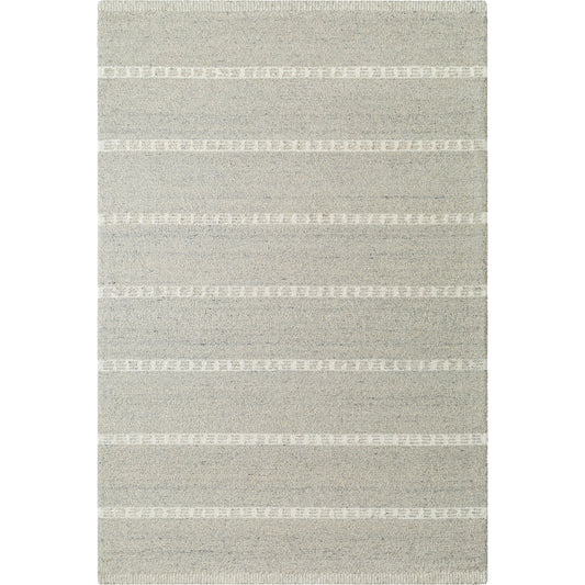 Brook Rug - 485567 by Livabliss in ash, metallic - silver. Made from face: 100% wool, warp: 100% cotton in a unique style.