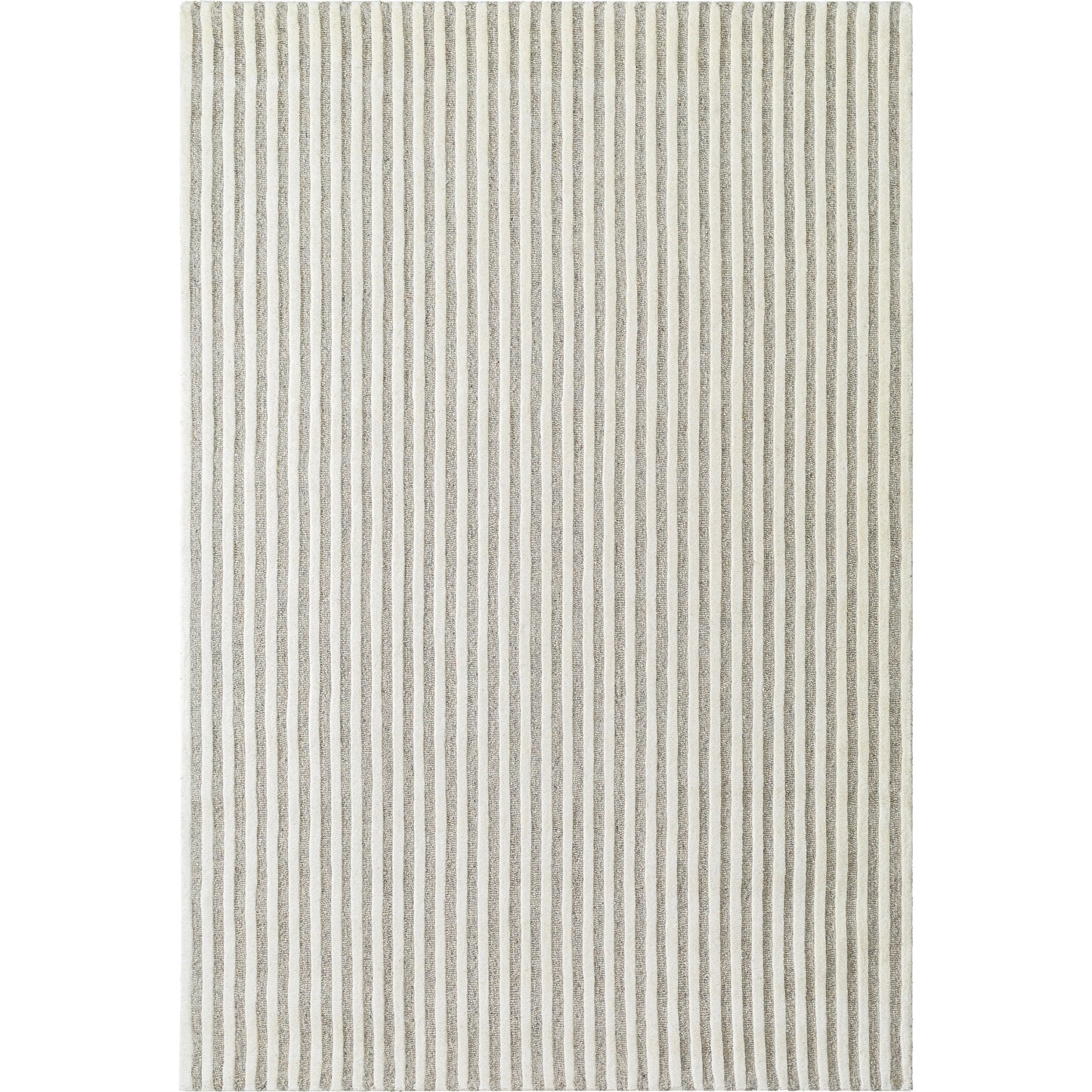 001 SI-2131623,SI-2131624,SI-2131625,SI-2131626 | Primary Silo | Brook Rug - 485593 by Livabliss in cream, medium gray. Made from face: 100% wool, warp: 100% cotton in a unique style.