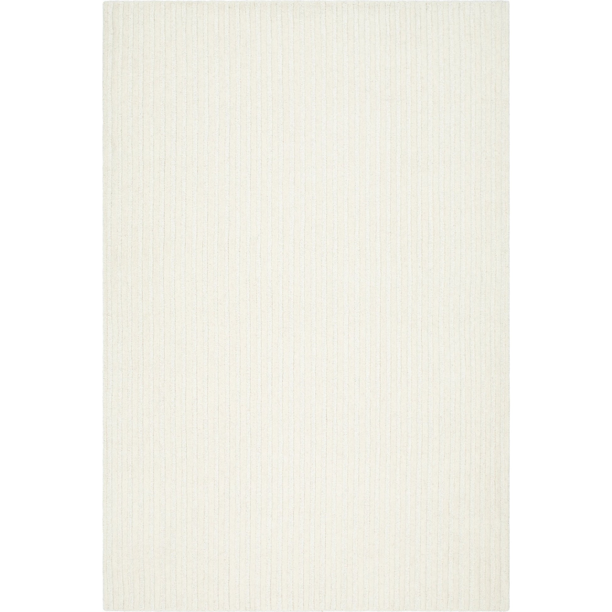Brook Rug - 485593 by Livabliss in cream, medium gray. Made from face: 100% wool, warp: 100% cotton in a unique style.