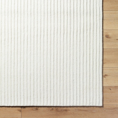 Brook Rug - 485593 by Livabliss in cream, medium gray. Made from face: 100% wool, warp: 100% cotton in a unique style.