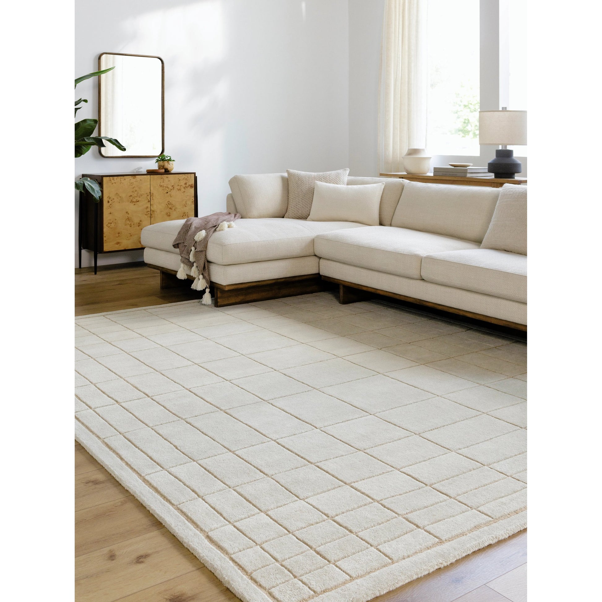 Brook Rug - 490933 by Livabliss. Made from wool in a unique style.