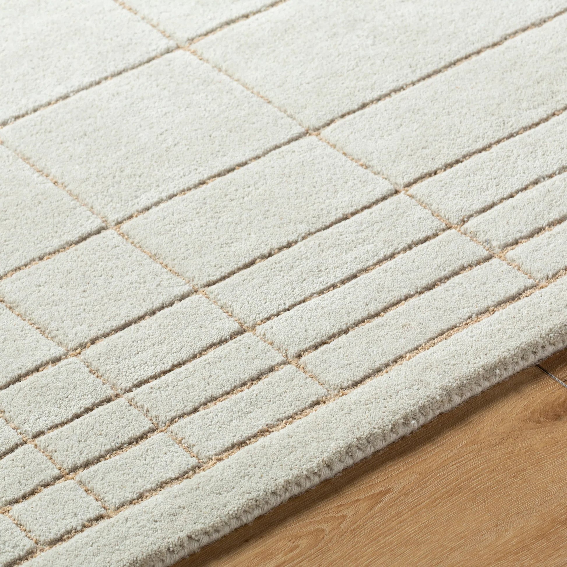 Brook Rug - 490933 by Livabliss. Made from wool in a unique style.
