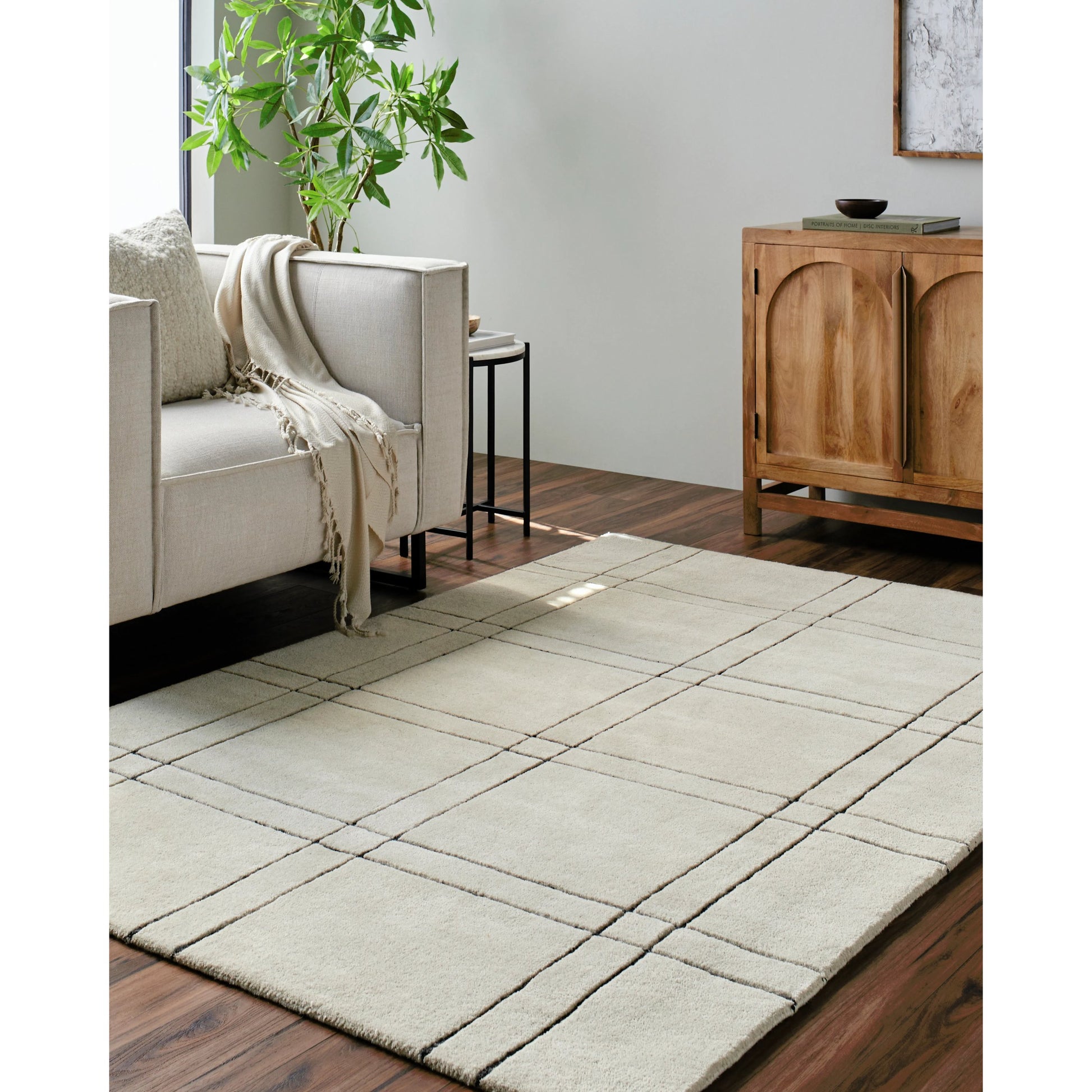 Brook Rug - 491070 by Livabliss. Made from wool in a unique style.