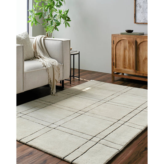 Brook Rug - 491070 by Livabliss. Made from wool in a unique style.