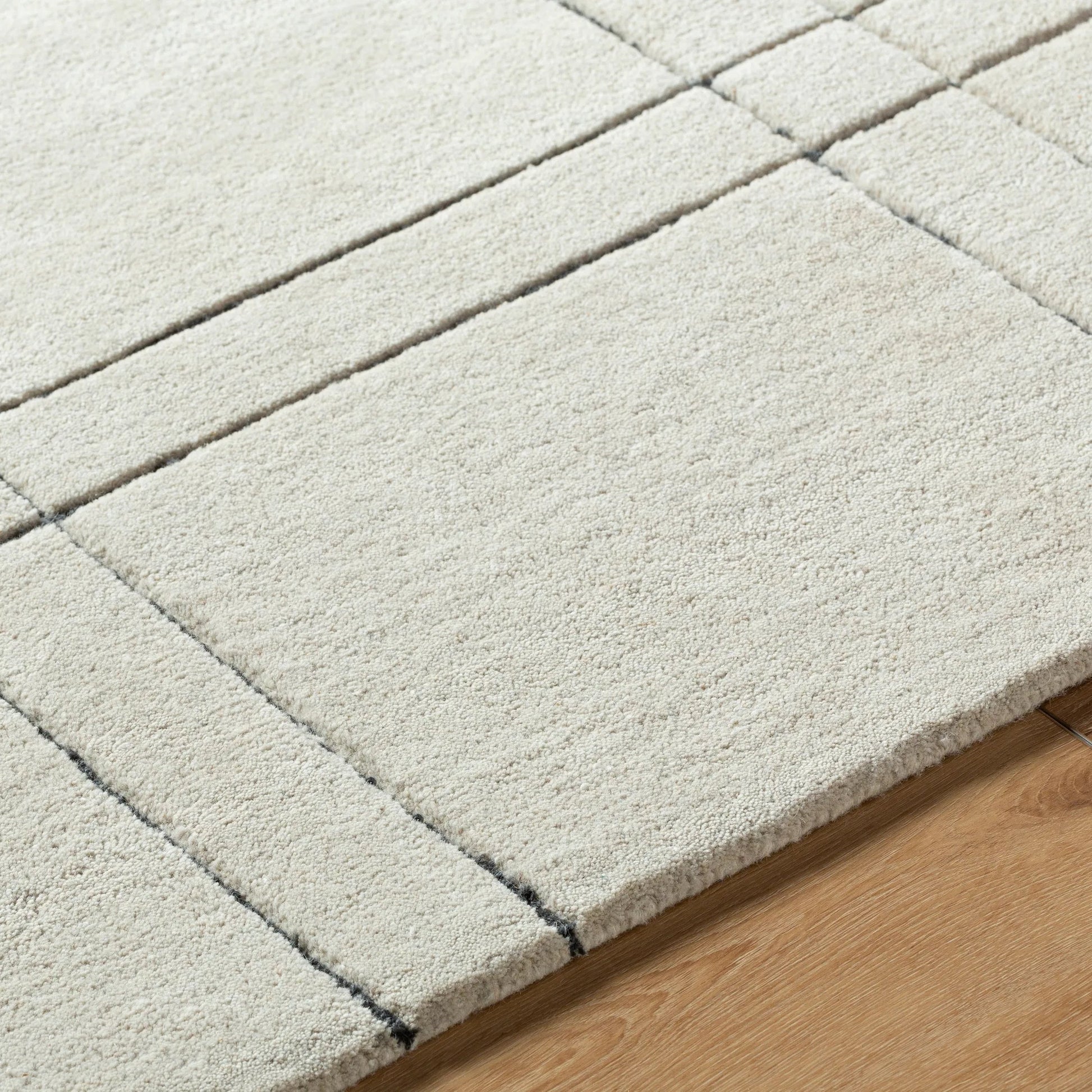 Brook Rug - 491070 by Livabliss. Made from wool in a unique style.