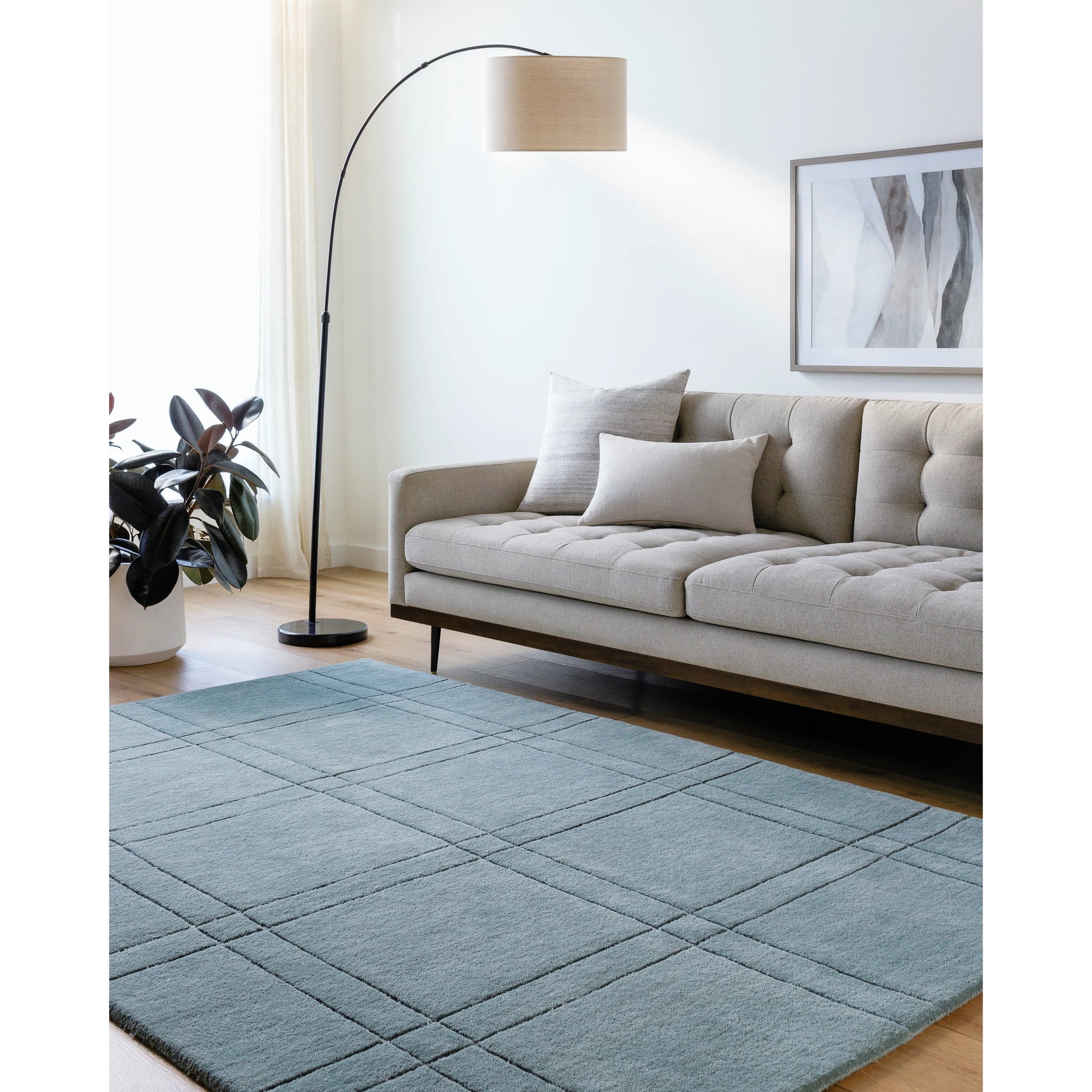 Brook Rug - 491070 by Livabliss. Made from wool in a unique style.