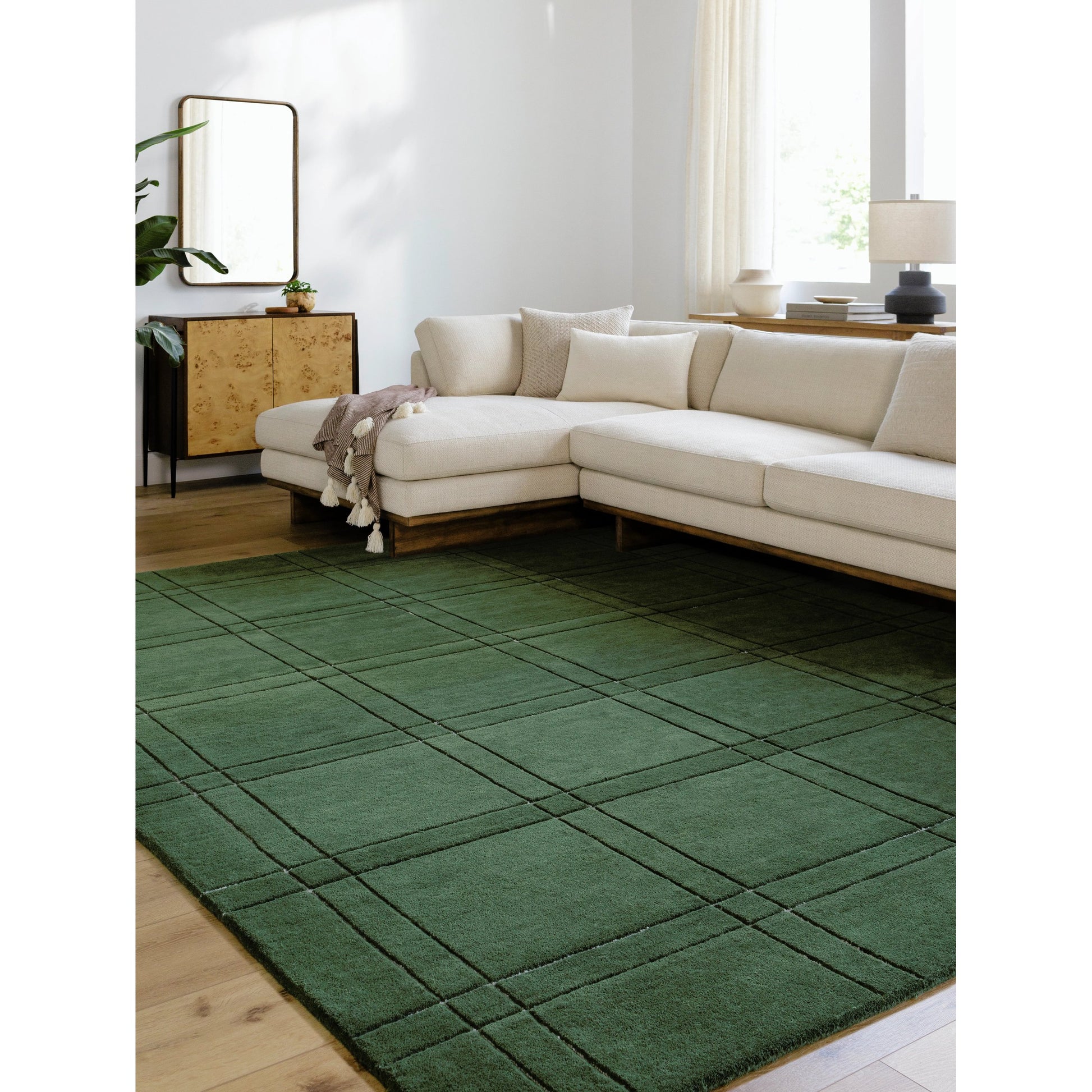 Brook Rug - 491070 by Livabliss. Made from wool in a unique style.