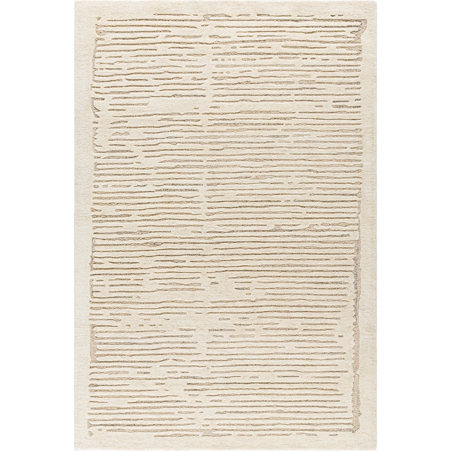 001 SI-2167993,SI-2167994,SI-2167995 | Primary Silo | Brook Rug- 530283 by Livabliss in ivory, sand, taupe. Made from wool in a unique style.
