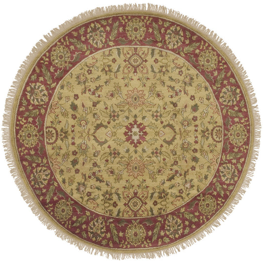 Babylon Rug - 4078 by Surya in rust, mustard, tan, brown, dark green. Made from 100% new zealand wool in a unique style.