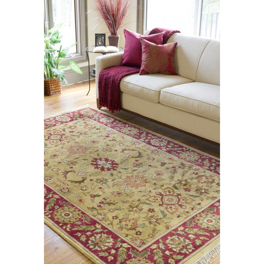 Babylon Rug - 4078 by Surya in rust, mustard, tan, brown, dark green. Made from 100% new zealand wool in a unique style.