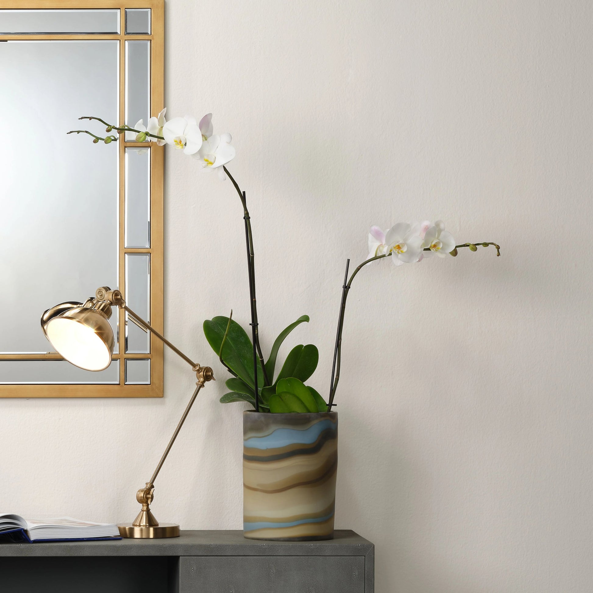 Wallace Table Lamp by Lifestyle by JY in brass finish. Made from metal in a transitional style.