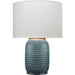 Graham Table Lamp by Lifestyle by JY in brass finish. Made from ceramic in a modern style.