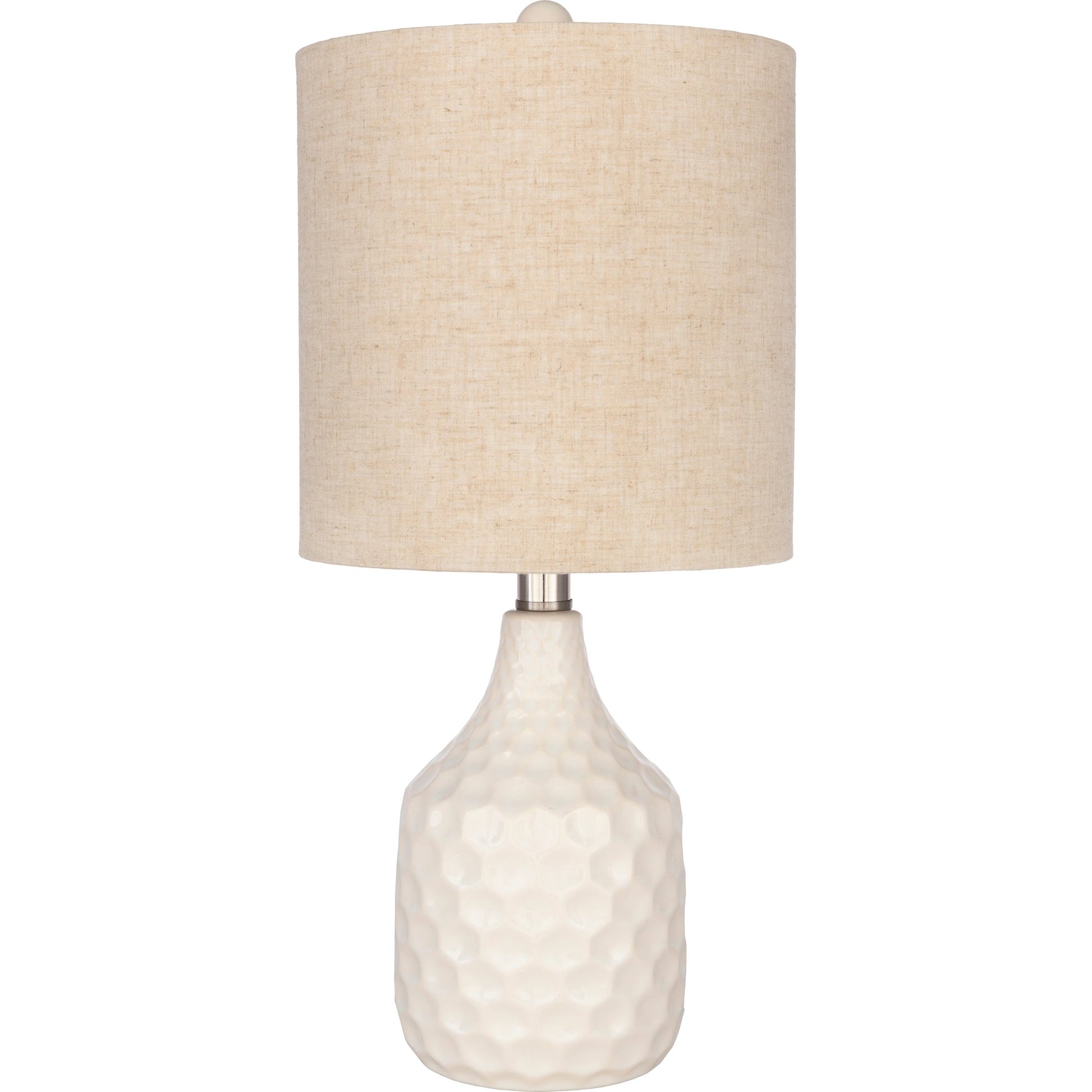 Blakely - 22312 by Livabliss in ivory, white and ivory, white. Made from linen, ceramic, metal in a modern style.