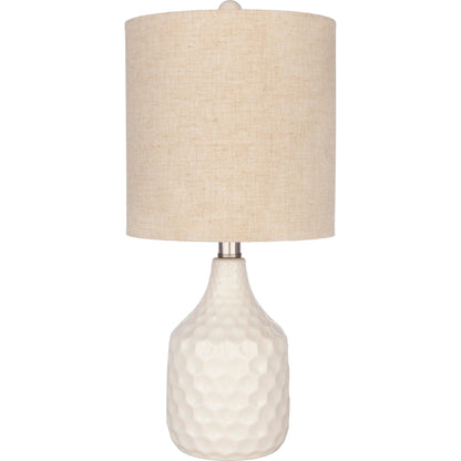 Blakely - 22312 by Livabliss in ivory, white and ivory, white. Made from linen, ceramic, metal in a modern style.