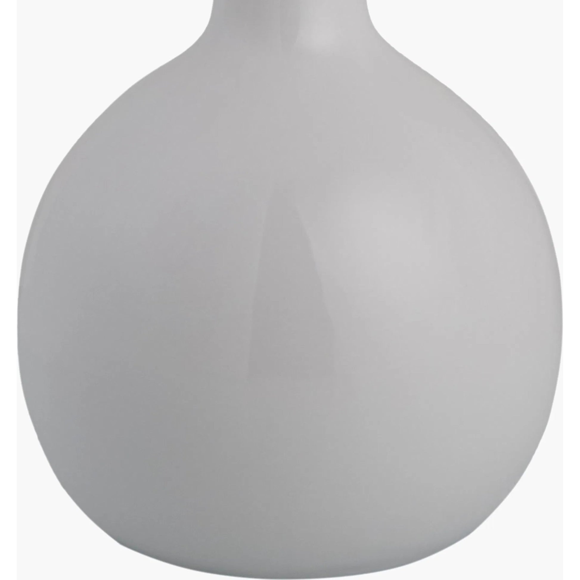 Balbao Round Table Lamp with Linen Shade by Livabliss in high gloss. Made from ceramic, rattan, metal in a modern style.